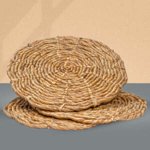 Table Place Mat Round designer spiral set of 4