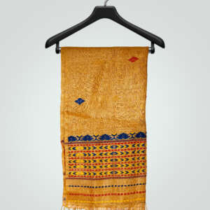 Muga Stole - Natural Golden