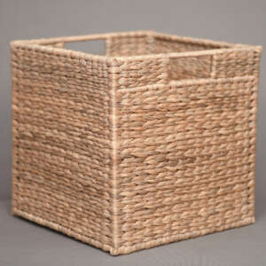 Water Hyacinth Square Basket (BK030)
