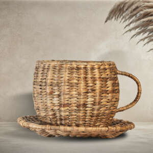 Water Hyacinth Planter Cup saucer