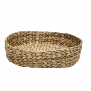Water Hyacinth Oval Bread Basket