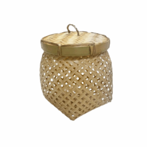 Bamboo Container with Lid